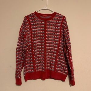 Supreme FW/17 Repeat Sweater